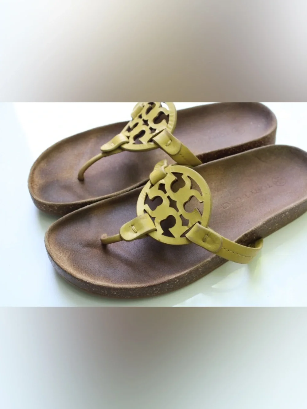 Tory Burch Miller Cloud leather sandals